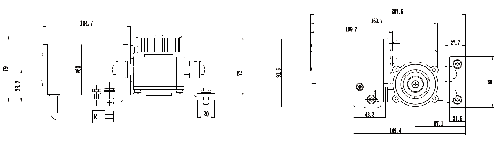 Customizable Sliding Door Operator