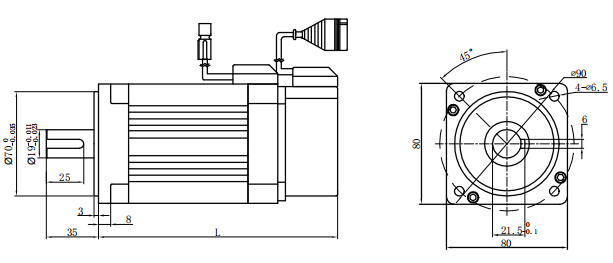 BLDC Motor 80 Series