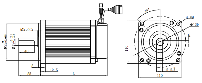 110 Series BLDC Motor