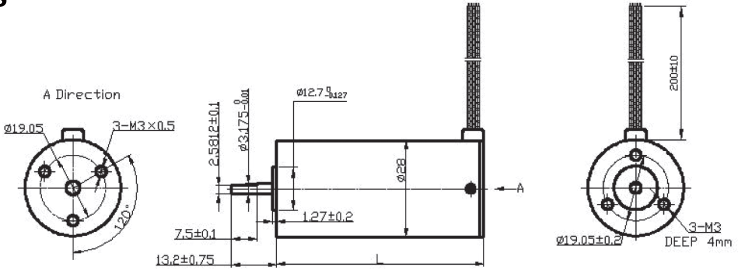 Gear Motor 28 Series